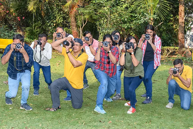 Group of photographers